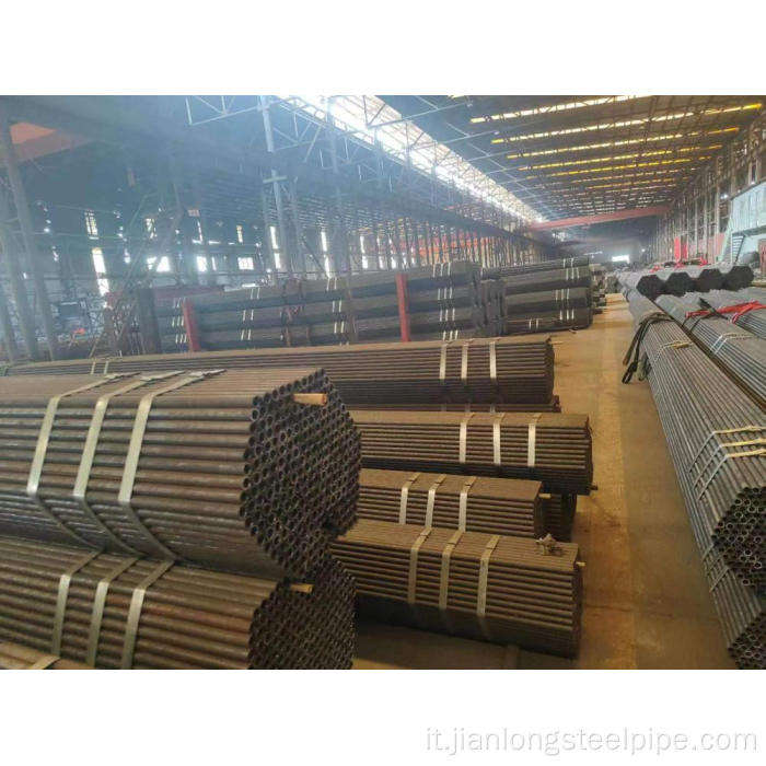 Pipe senza cuciture in acciaio carbone Sch40 di alta qualità